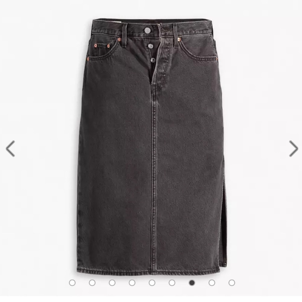 LEVI’S | side slit skirt